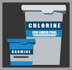 chlorine and bromine